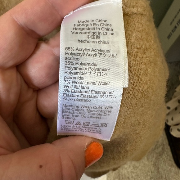 J. Crew Women's Two-Tone Turtleneck Sweater dress size medium - Picture 3 of 7